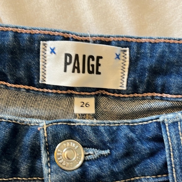 Paige Leenah Ankle Medium Wash Freesia Gardening Size 26 - Picture 10 of 17